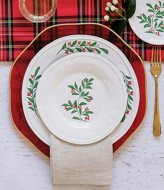 Aria Holiday Dinner Plate