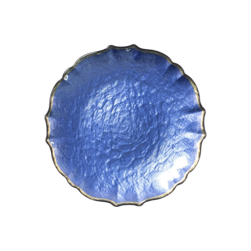 Baroque Glass Salad Plate