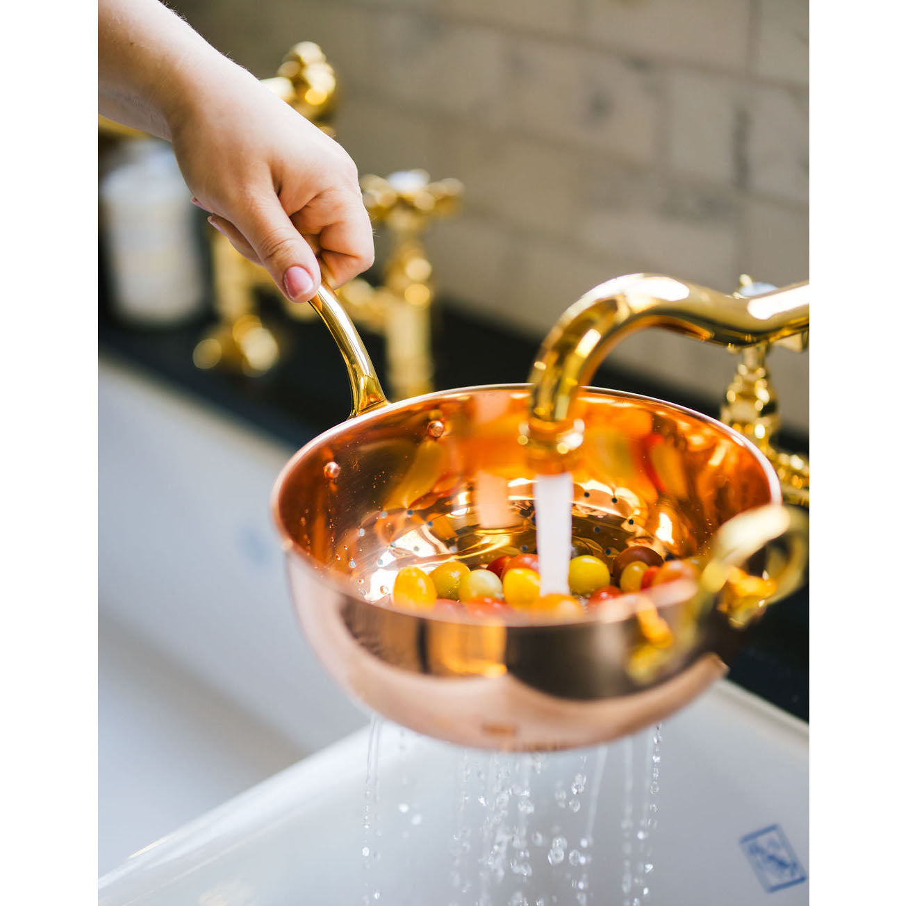 Copper Colander