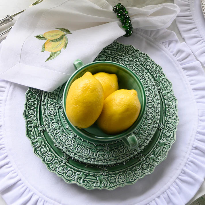 Renaissance Green Dinner Plate