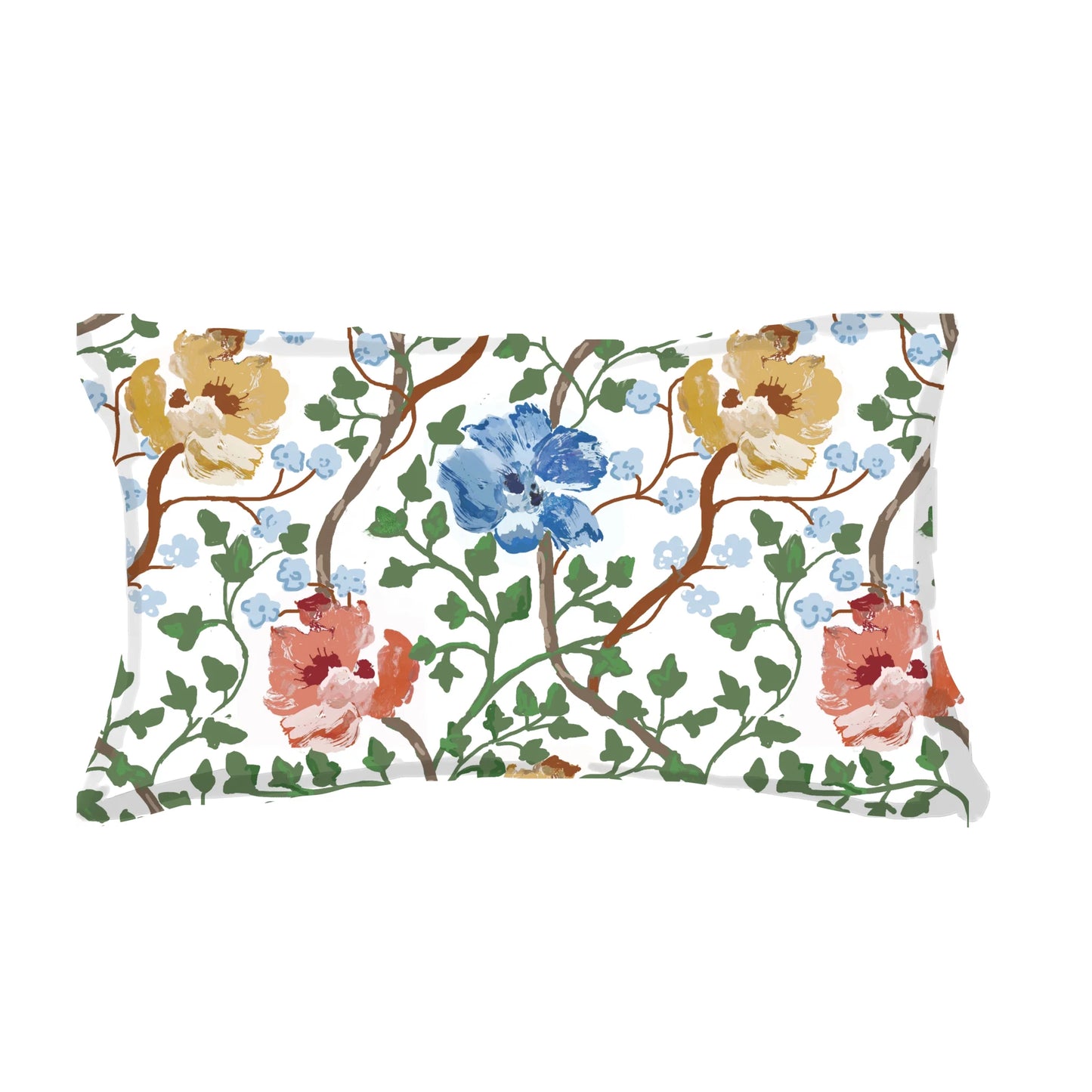 Dana Gibson Virginia Creeper Lumbar Pillow