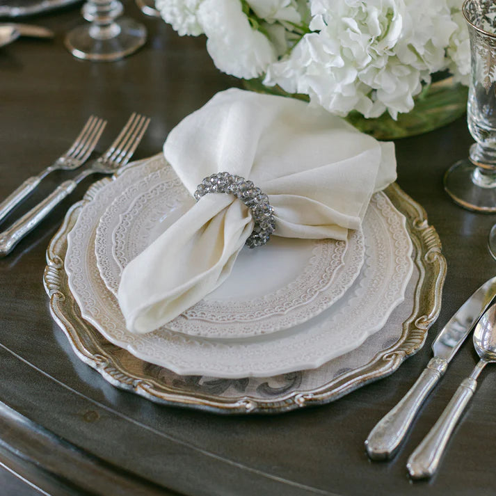 Florentino Damask Wooden Tray/Charger (More sizes)