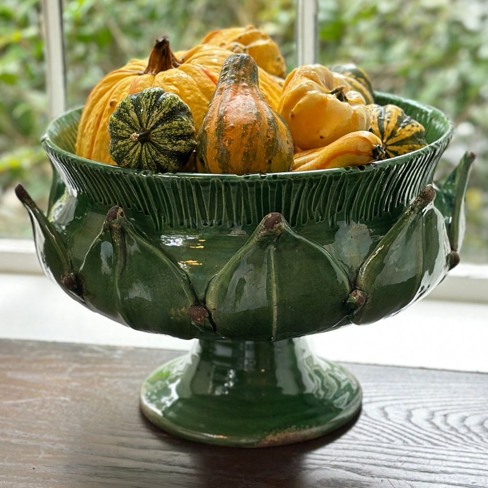 Scavo Harvest Pedestal Bowl