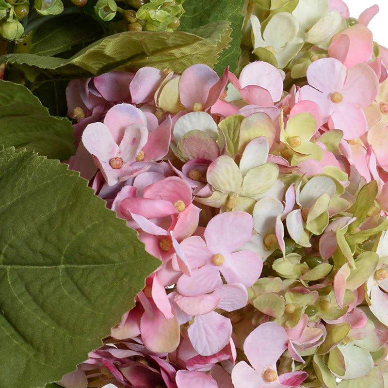 Hydrangea Arrangement, Pink & Green