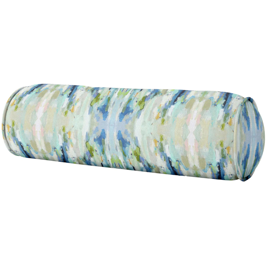 Laura Park Wintergreen Round Bolster Pillow ( more sizes )