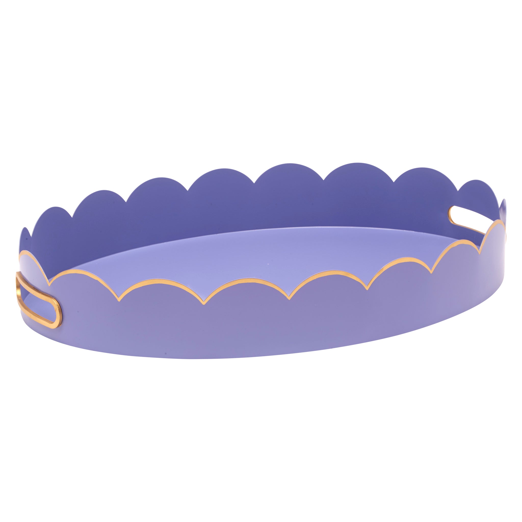 Eloise Oval Parisian Lavender Tray