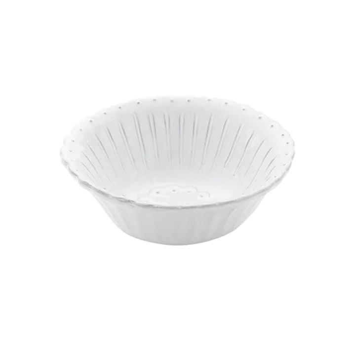 Bella Bianca Beaded Cereal Bowl