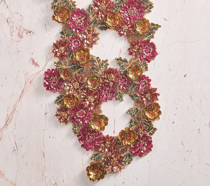 Kim Seybert Fall Bloom Runner in Multi