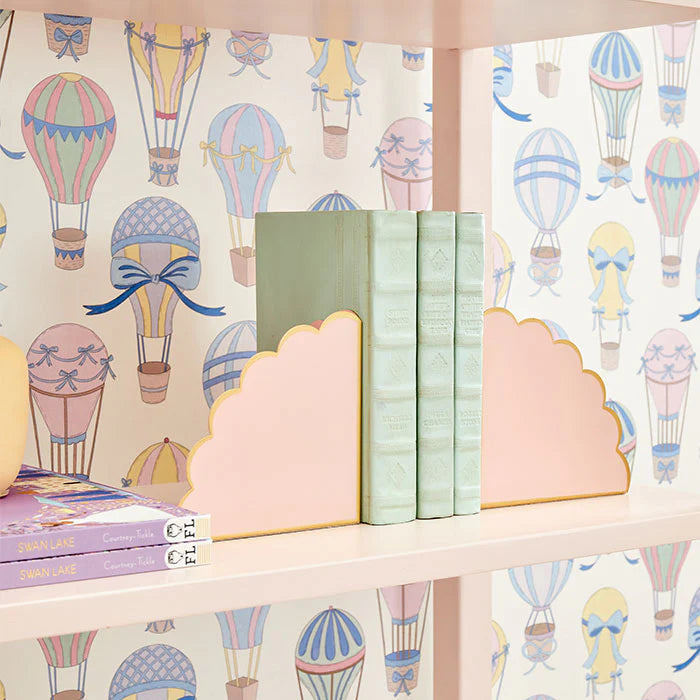 Eloise Blush & Gold Bookends