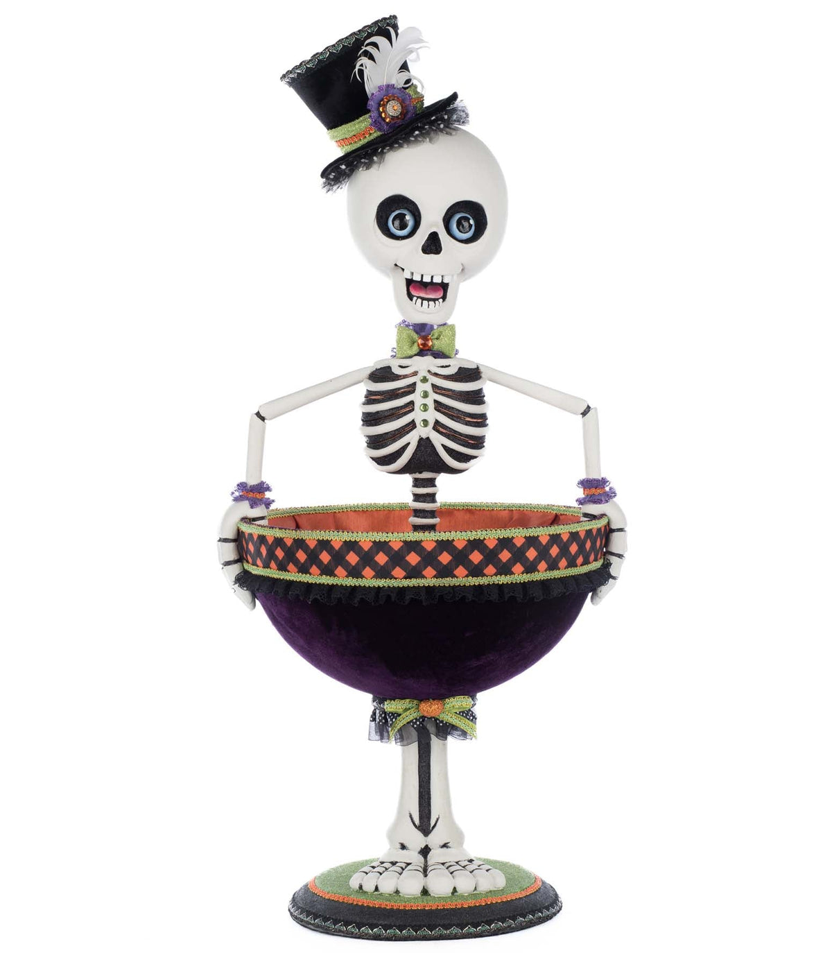 Billy Bones Thorton Halloween Candy Bowl