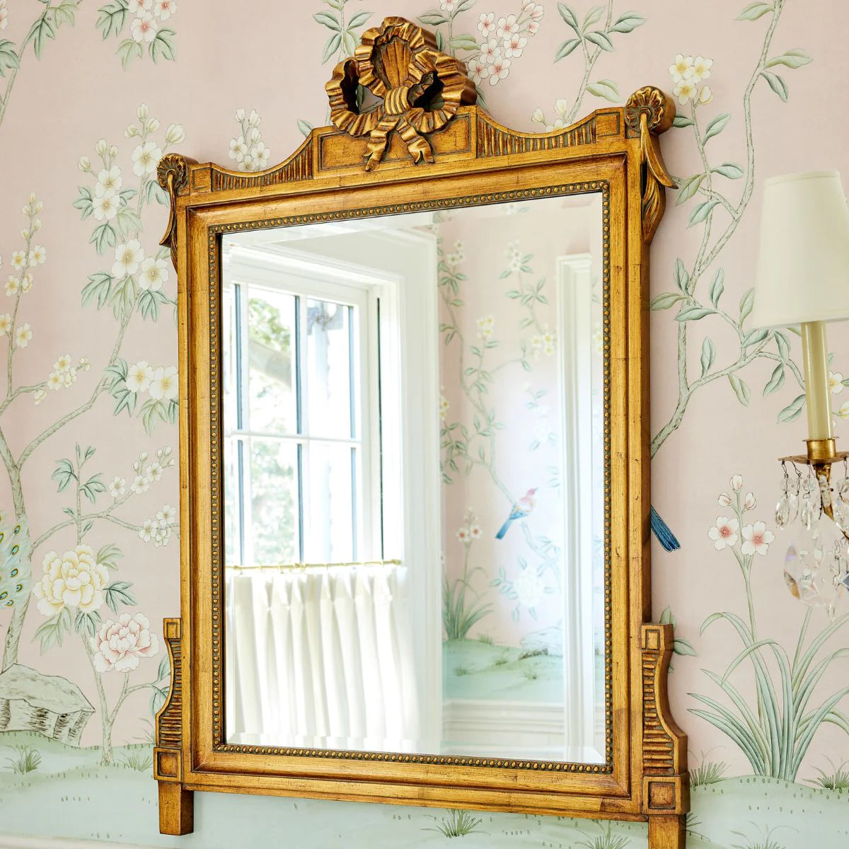 Beaumont Wall Mirror in Gold by Caitlin Wilson for Cooper Classics