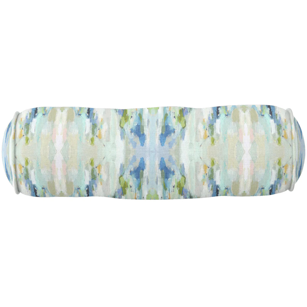 Laura Park Wintergreen Round Bolster Pillow ( more sizes )