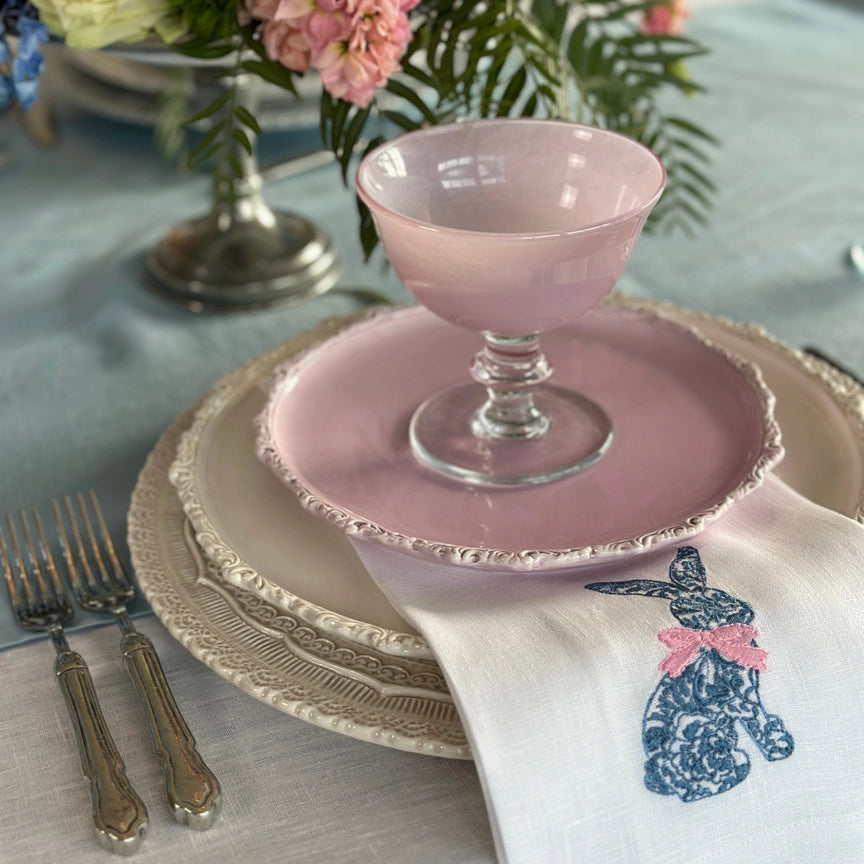 Imperial Pink Salad/Dessert Plate