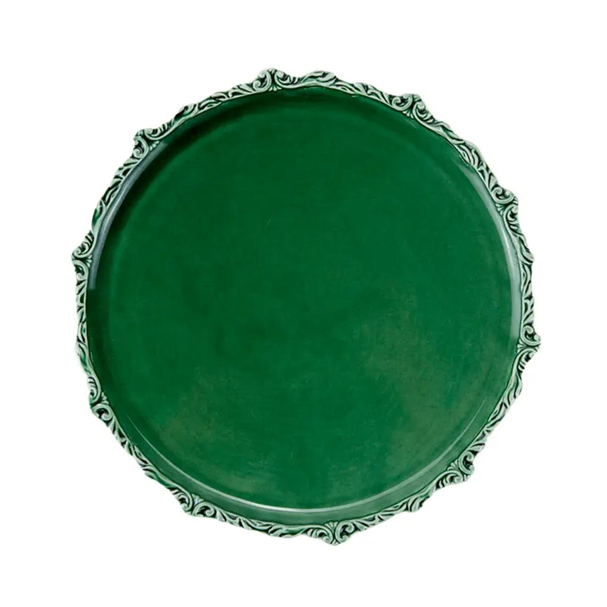 Imperial Italian Green Dinner Plate, Set of 4