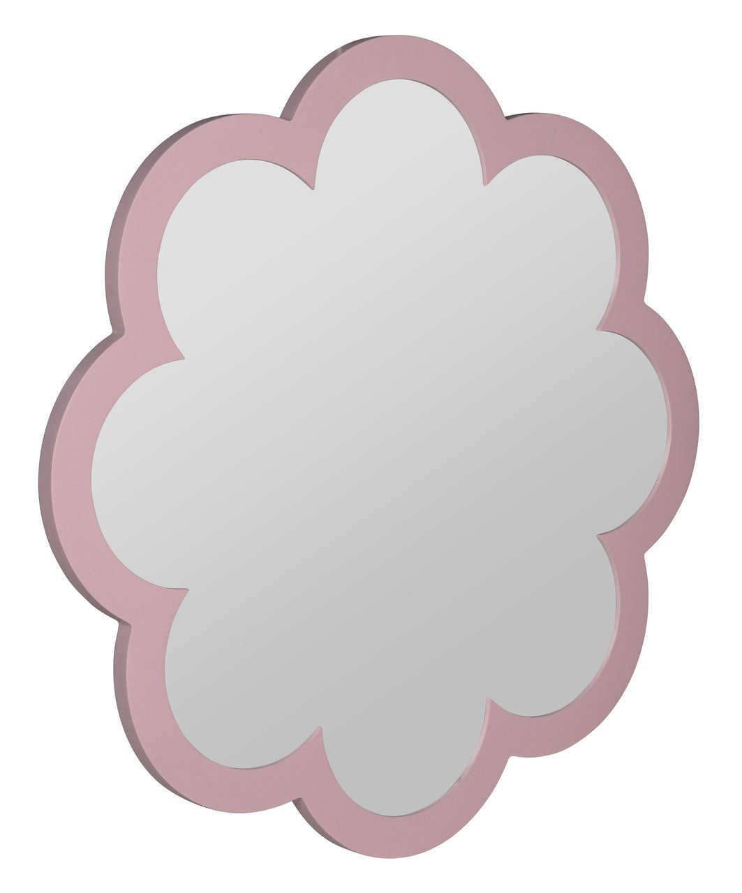 Lotus Poppy Mirror in Blush by Caitlin Wilson for Cooper Classics