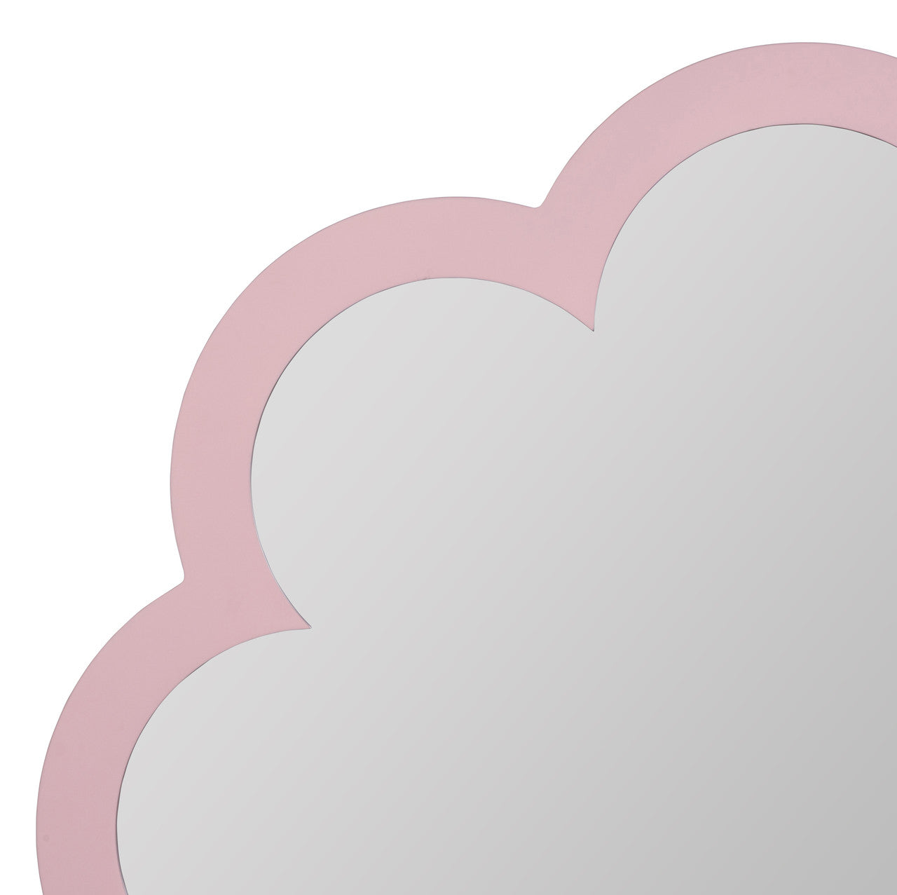 Lotus Poppy Mirror in Blush by Caitlin Wilson for Cooper Classics