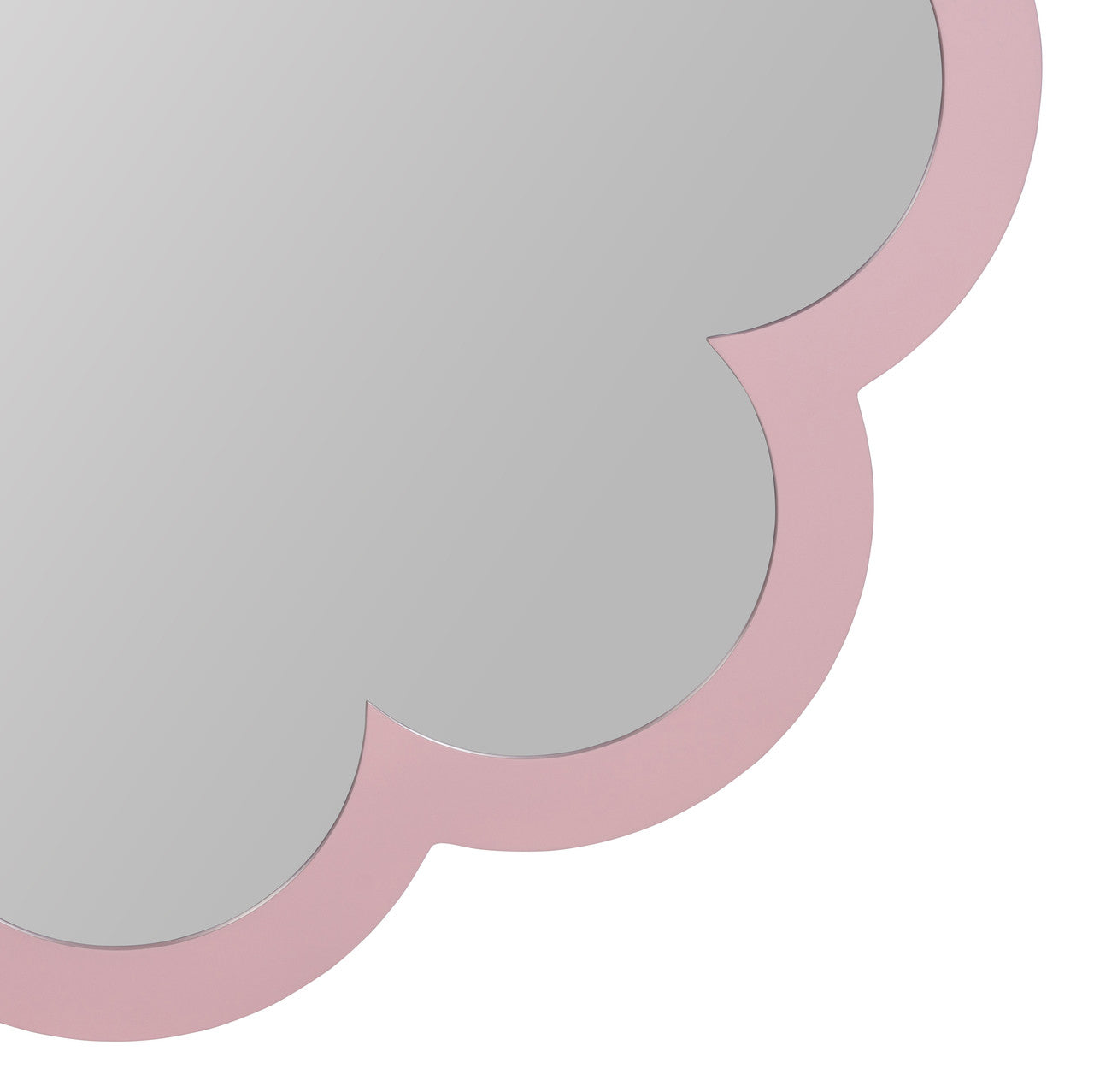 Lotus Poppy Mirror in Blush by Caitlin Wilson for Cooper Classics