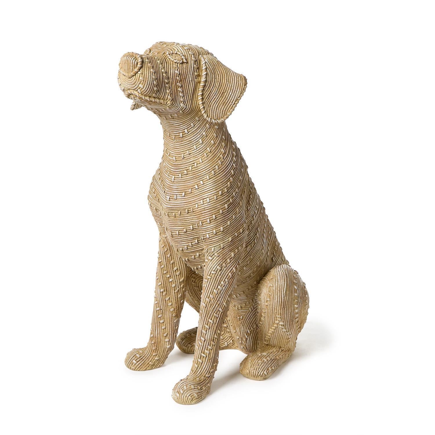 Good Dog Sitting Figurine
