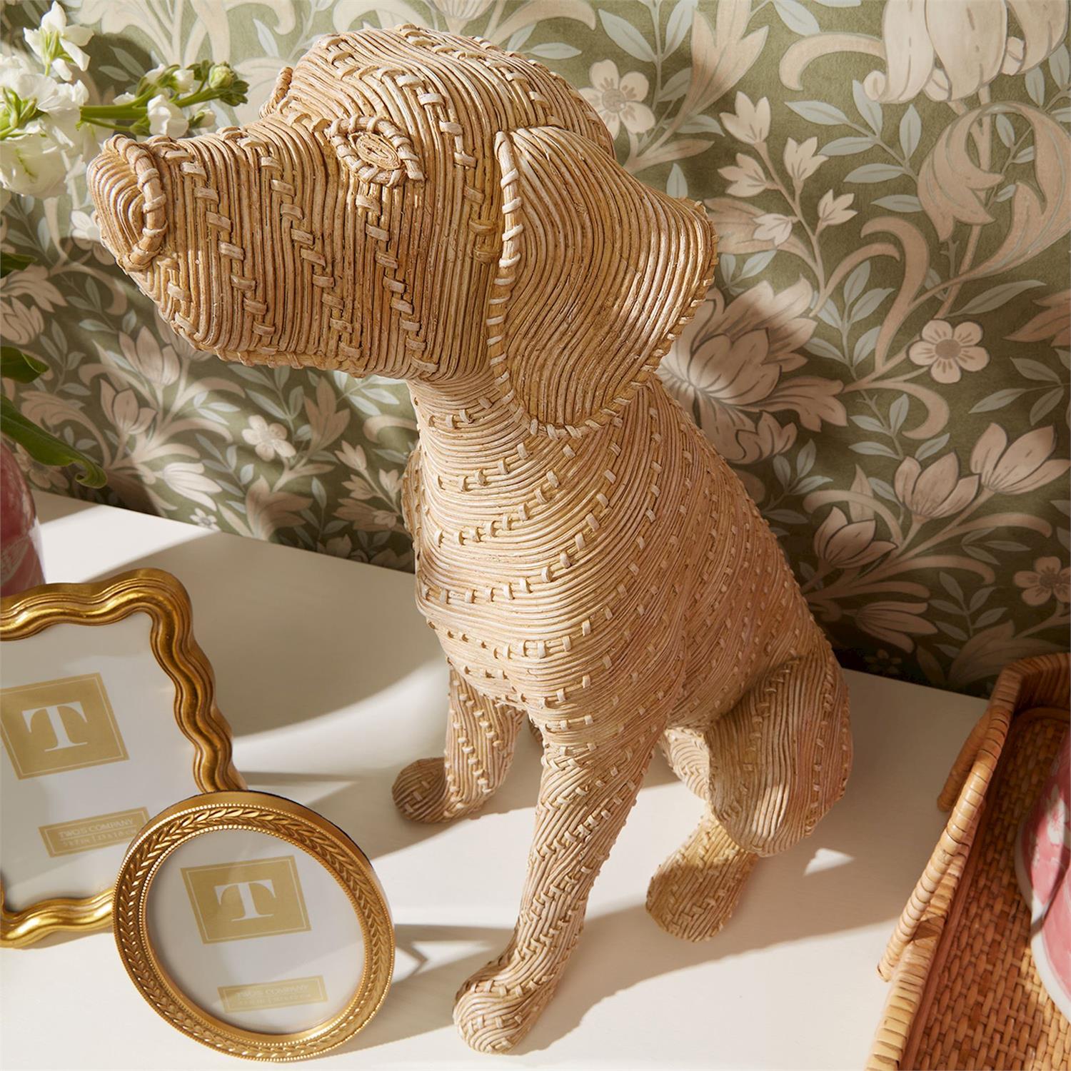 Good Dog Sitting Figurine