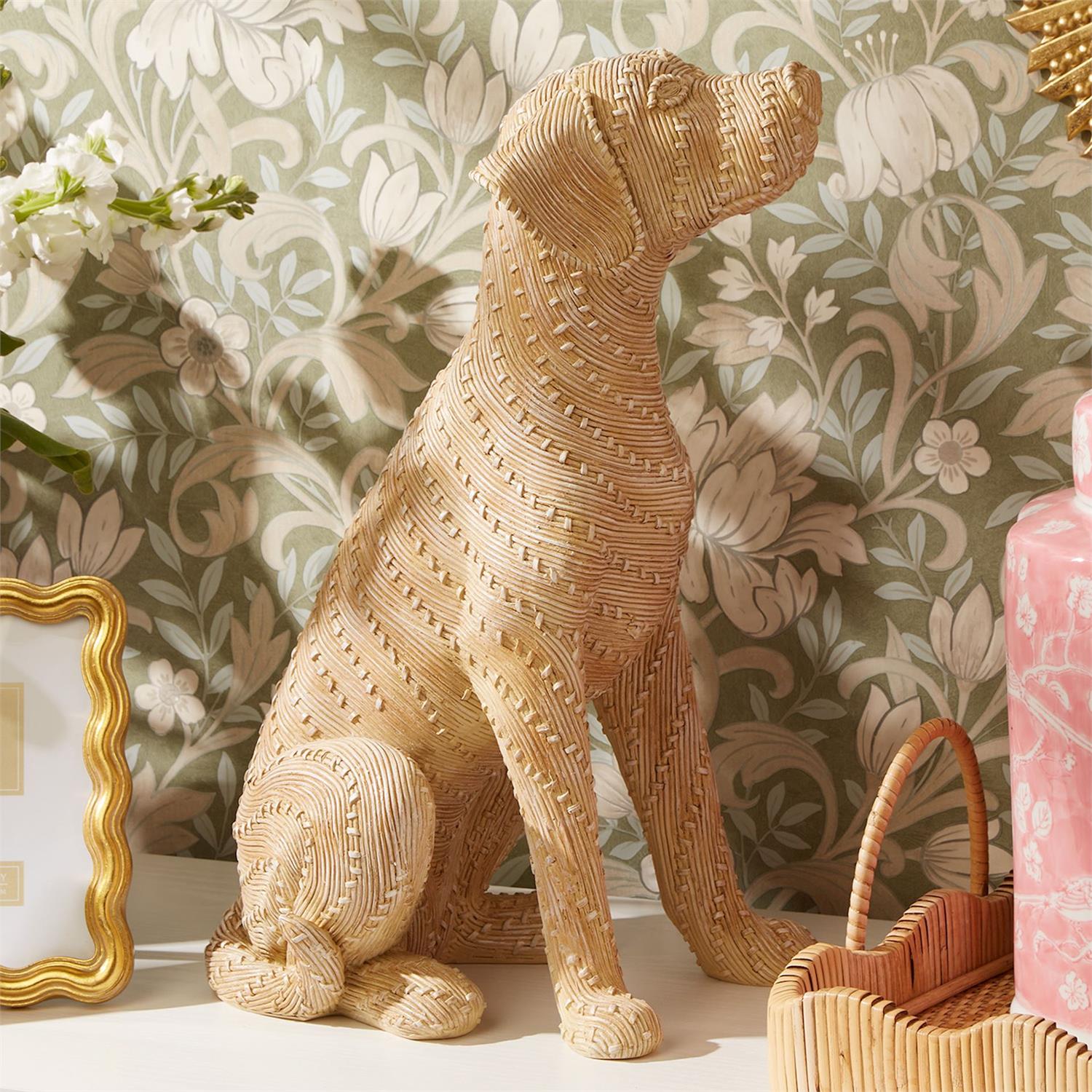 Good Dog Sitting Figurine