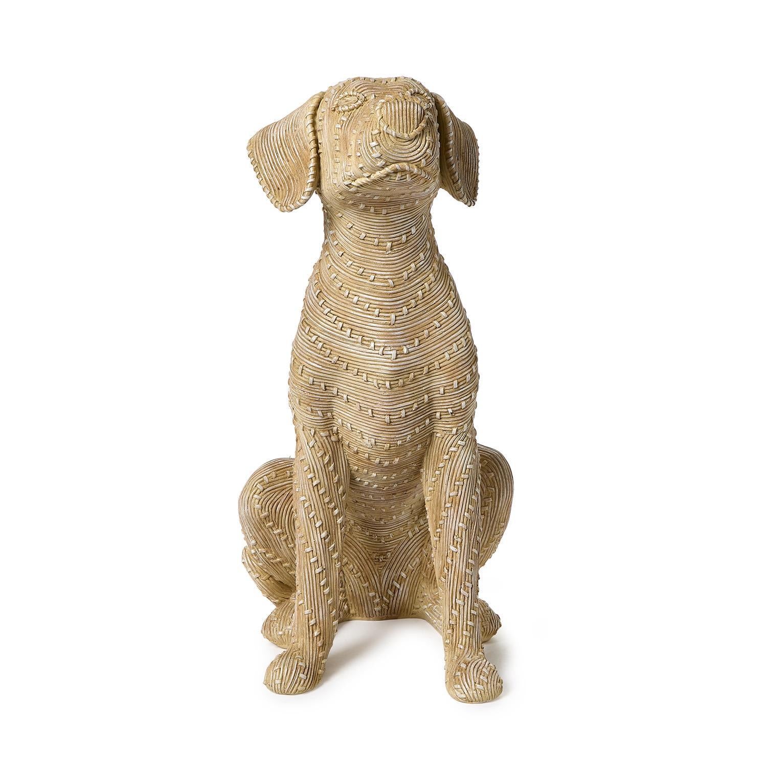 Good Dog Sitting Figurine
