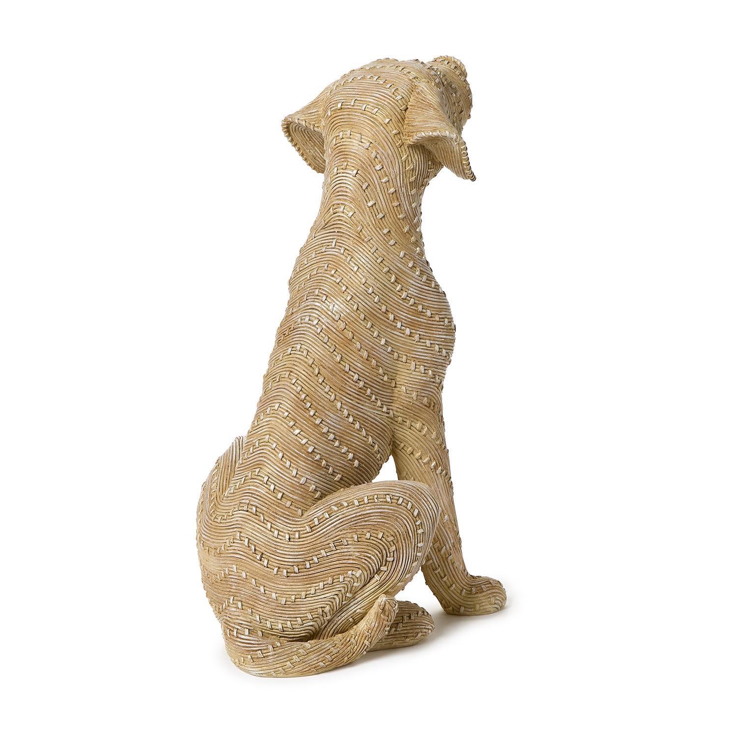 Good Dog Sitting Figurine