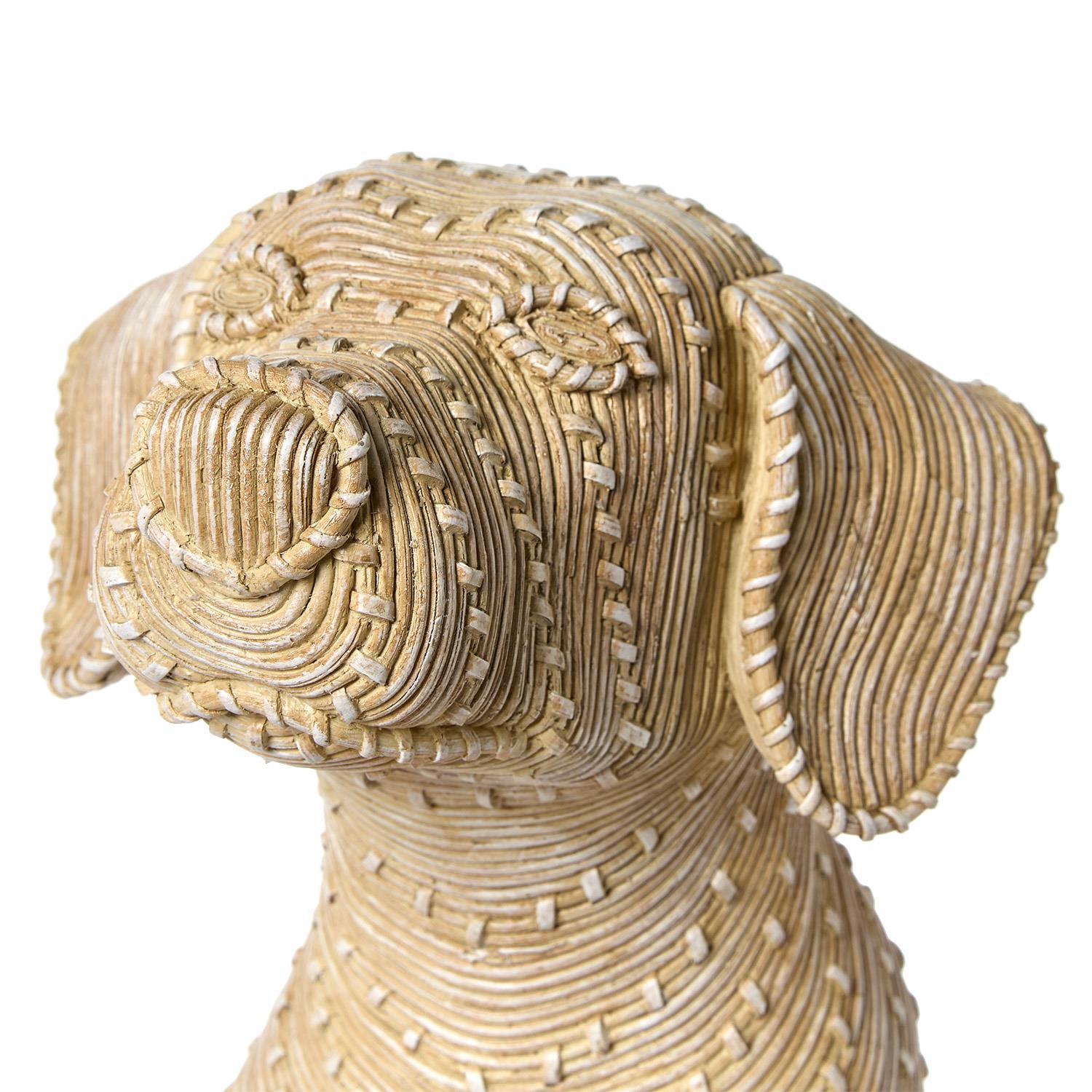 Good Dog Sitting Figurine
