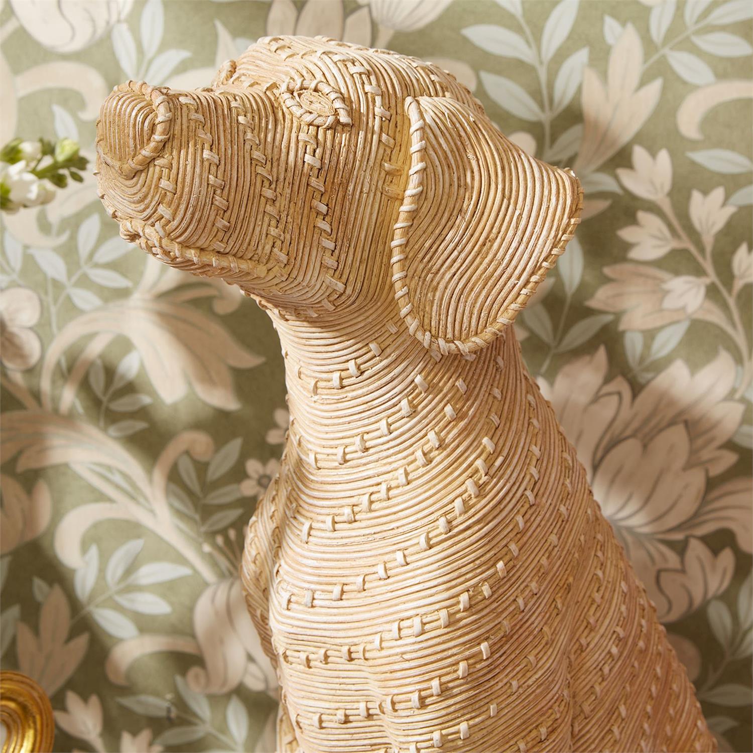 Good Dog Sitting Figurine
