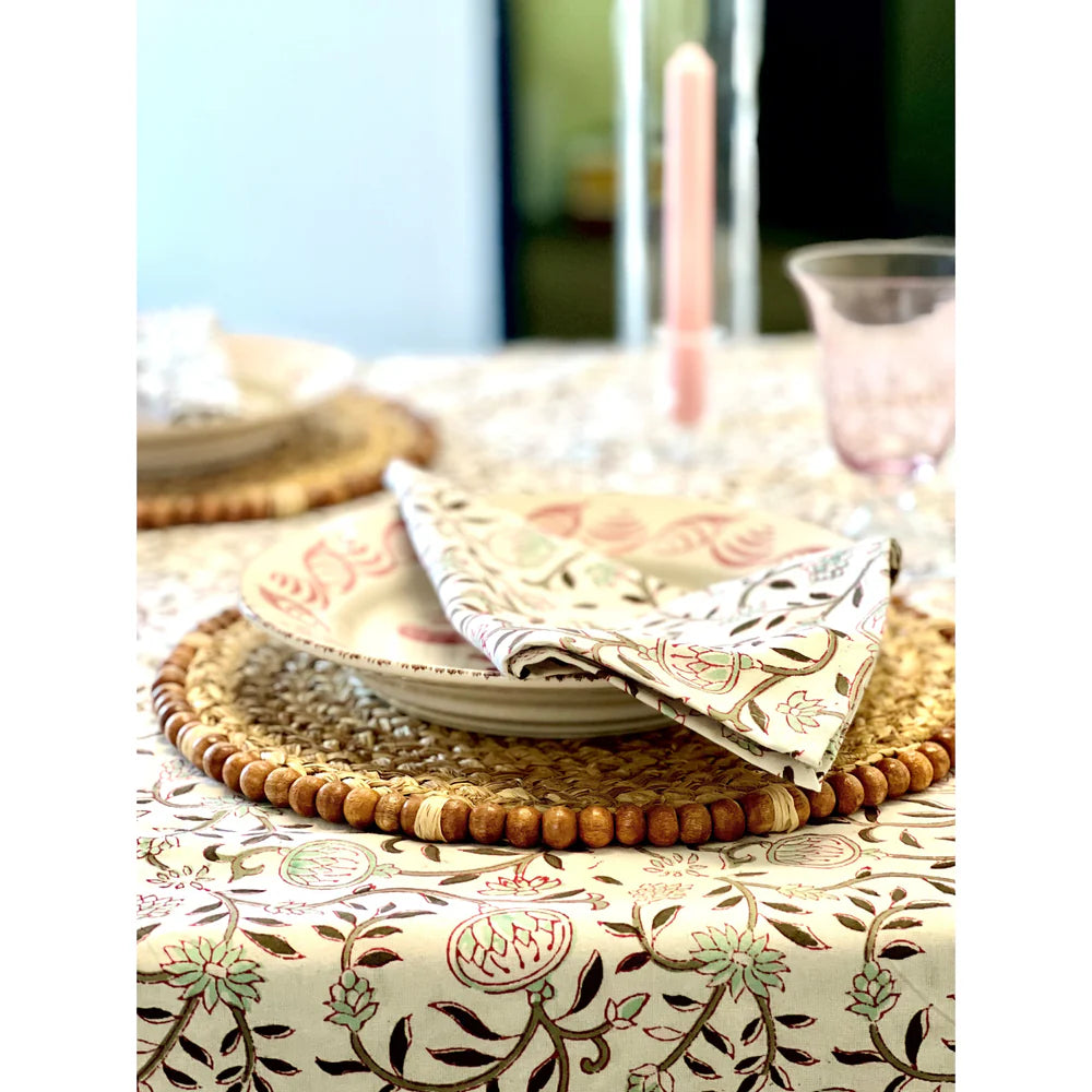 Braided Stubble Straw Placemat, Set of 4