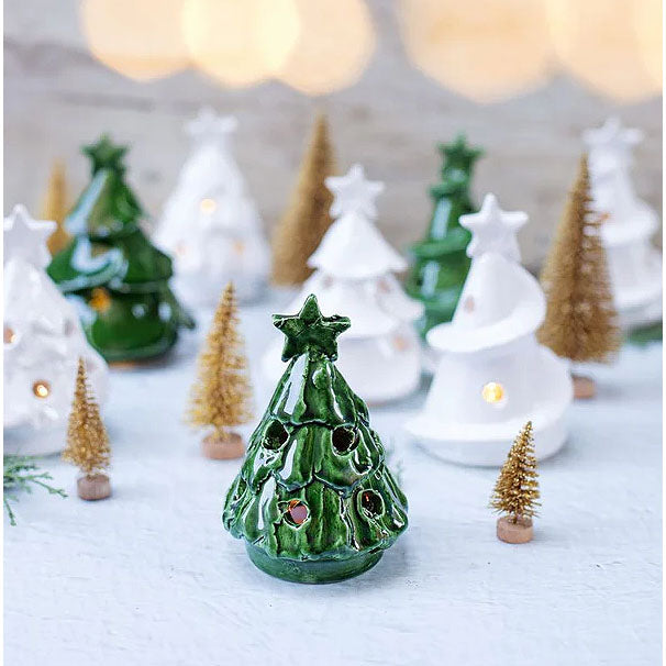 Foresta Green Mini Scalloped Tree
