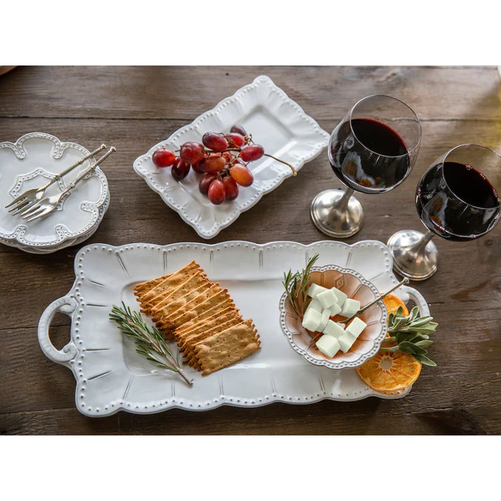 Bella Bianca Rectangular Tray