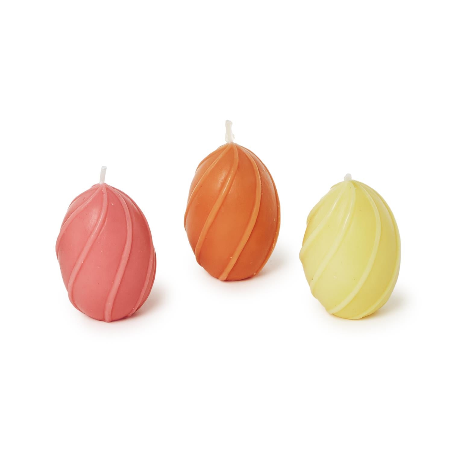 Easter Egg Candles Set