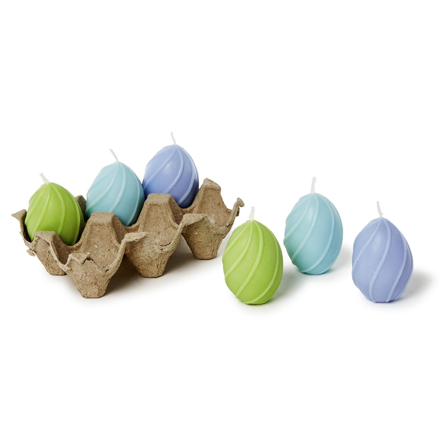 Easter Egg Candles Set