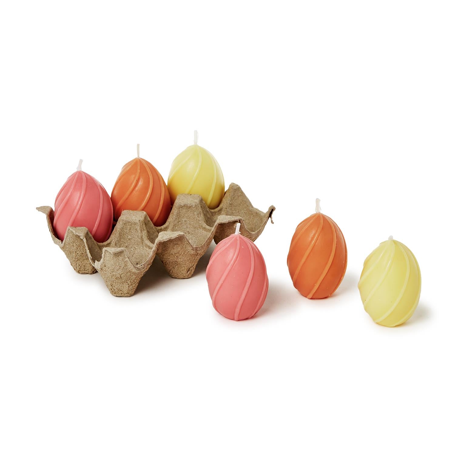 Easter Egg Candles Set