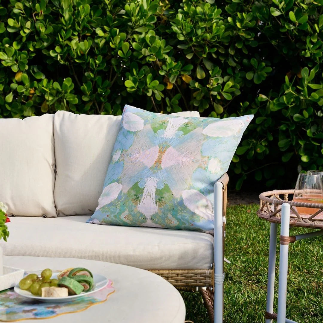 Elephant Falls Outdoor Pillow, 22"