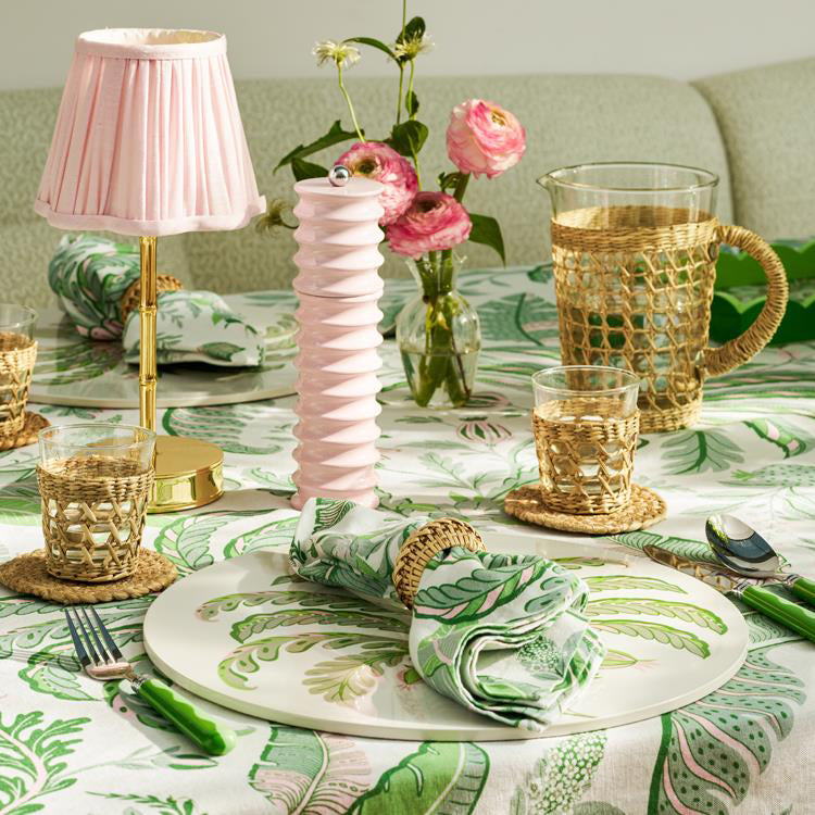 Palm Beach Green Placemats, Set of 4