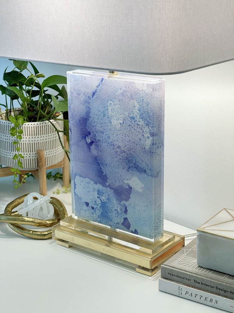 Adrift Table Lamp - Artwork By Beth Glover