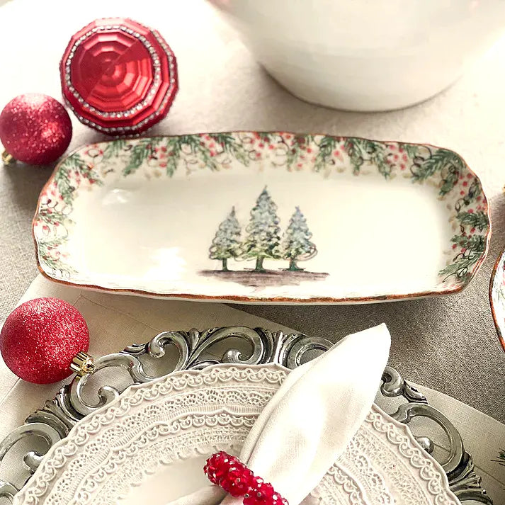 Natale Rectangular Tray
