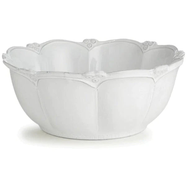 Bella Bianca Rosette Large Bowl