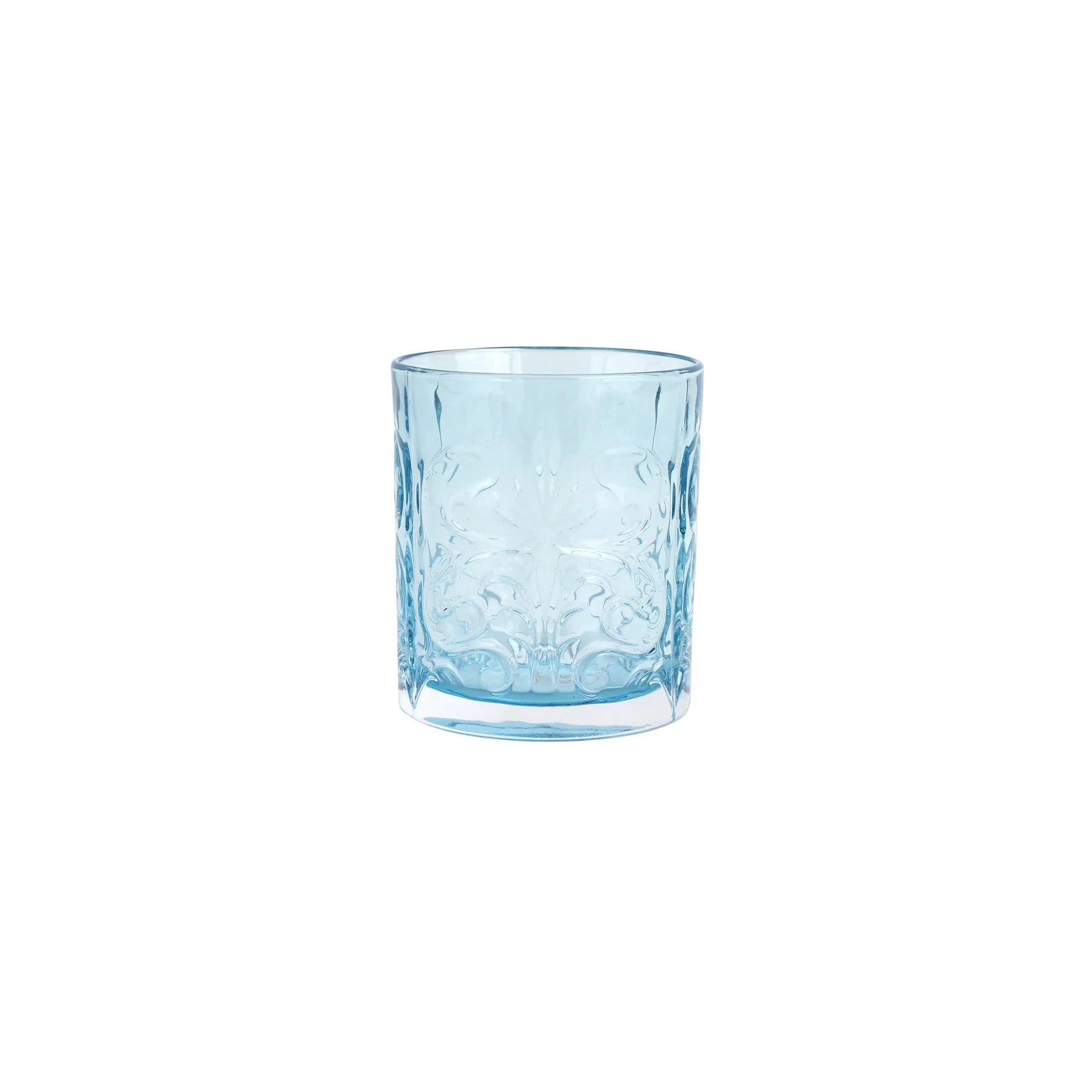 Barocco Light Blue Double Old Fashioned, Set of 4