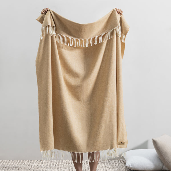 Biscotti Italian Herringbone Throw