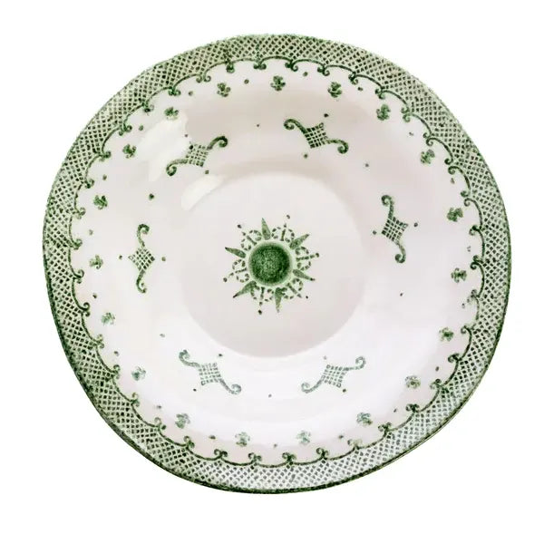 Burano Green Large Serving Bowl