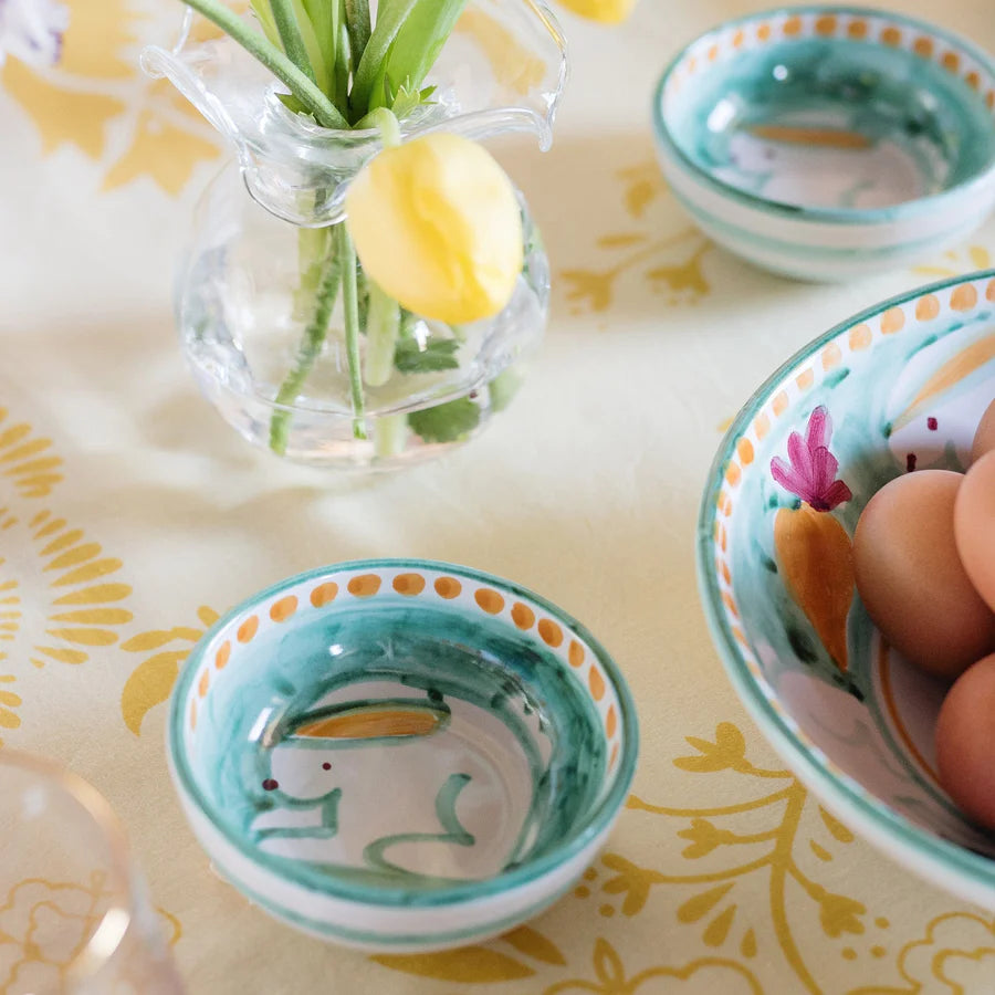 Coniglio (Bunnies) Olive Oil Bowl