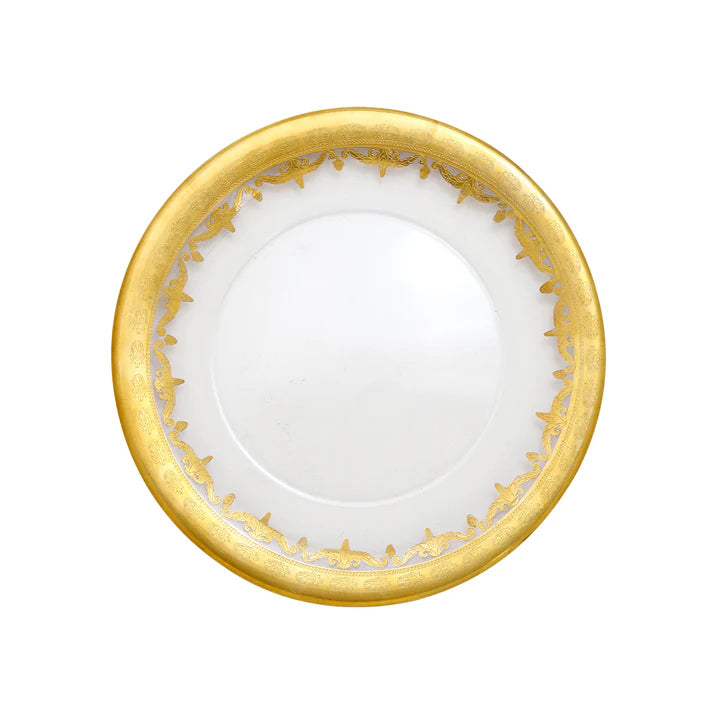 Vetro Gold Salad/Dessert Plate