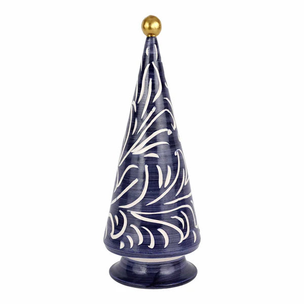 Foresta Blue Scroll Tree