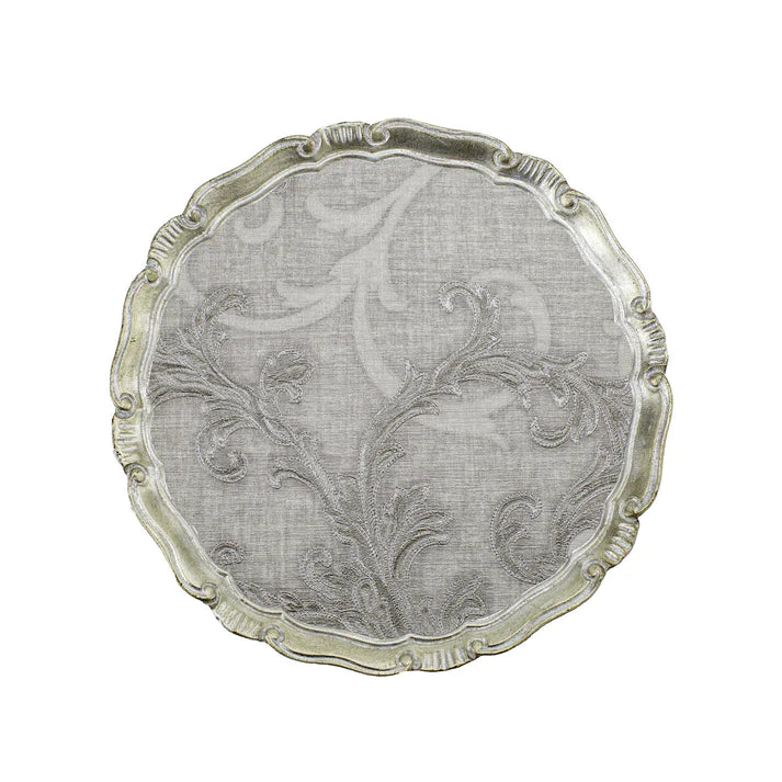 Florentino Damask Wooden Tray/Charger (More sizes)