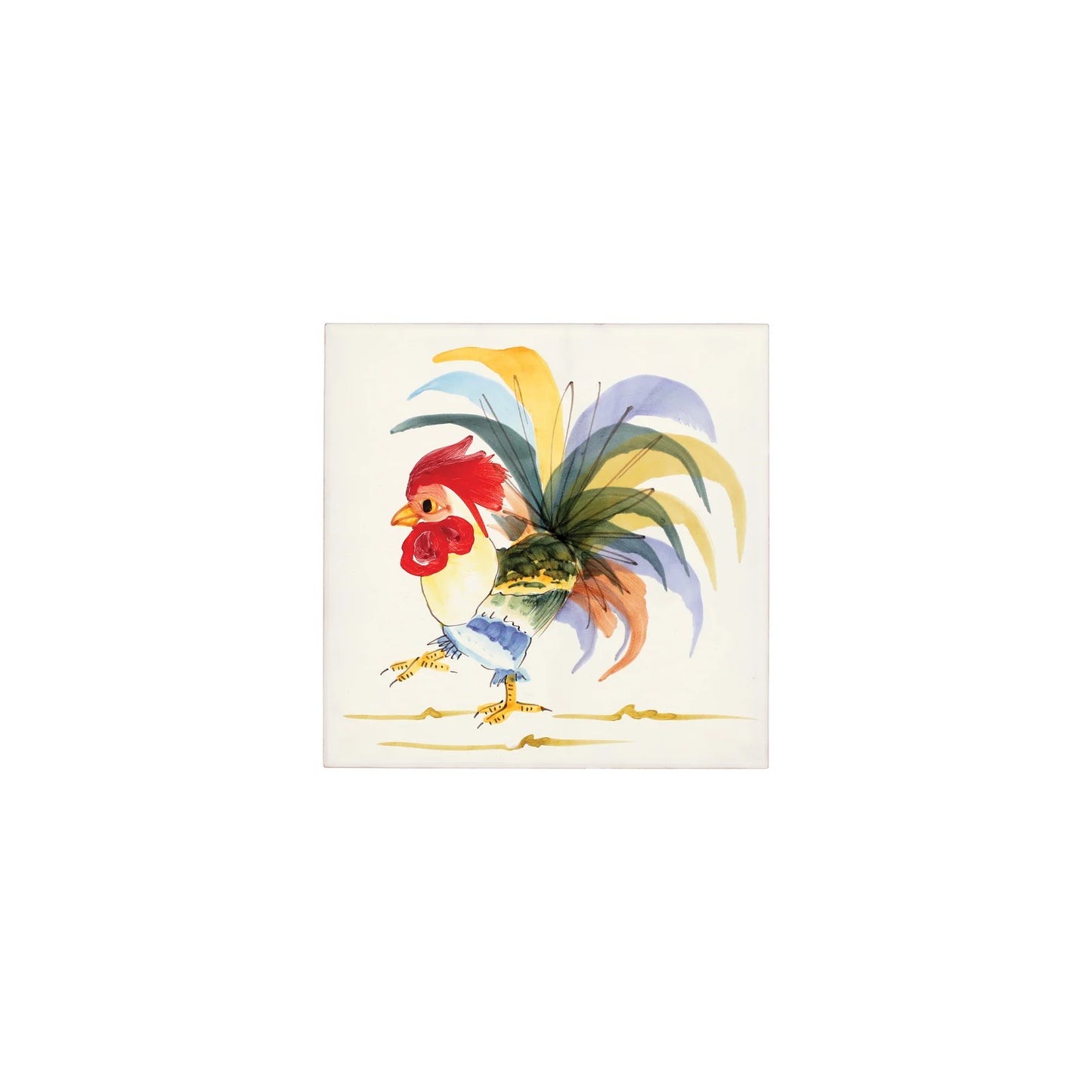 Vietri Gallo Trivet