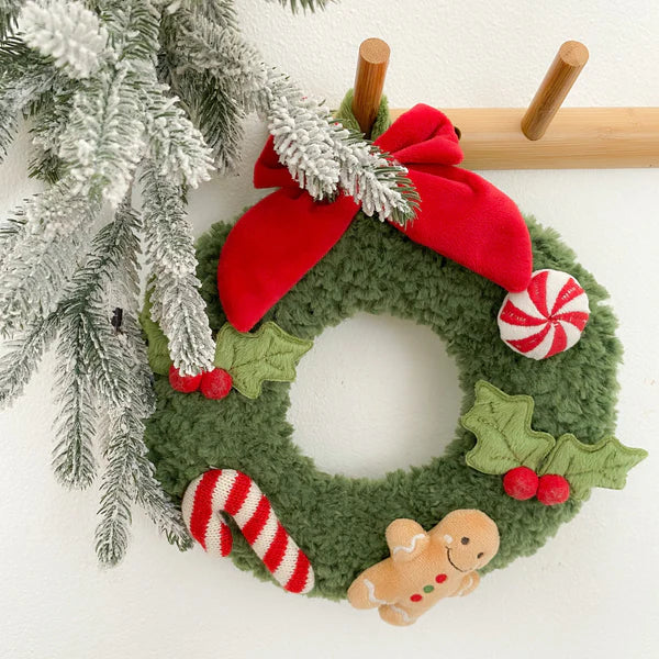 Festive Wreath Plush Toy