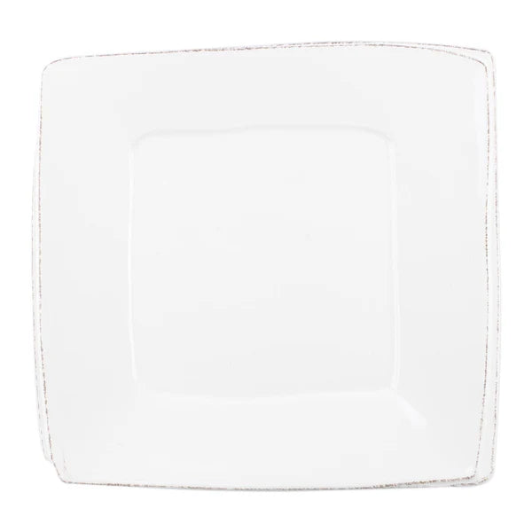 Lastra White Square Platter