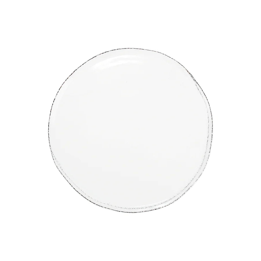 Vietri Lastra White Pizza Platter